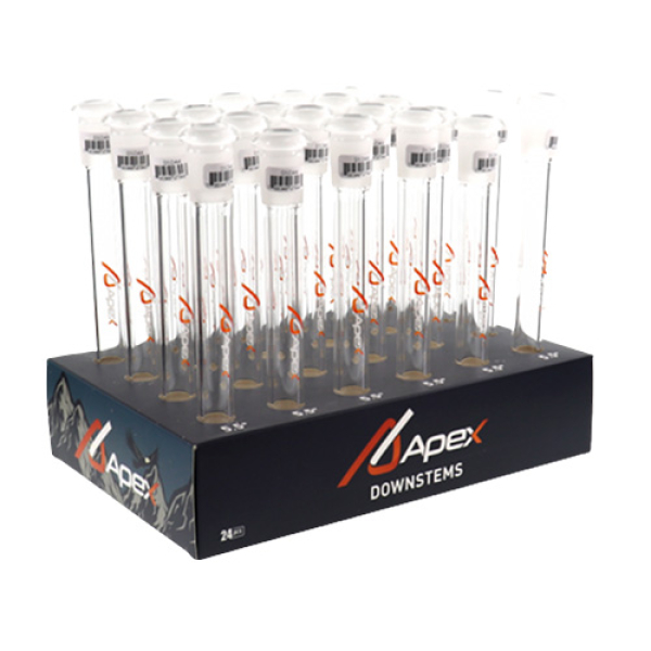 APEX DOWNSTEM 5.5" CLEAR 24PC DSD44