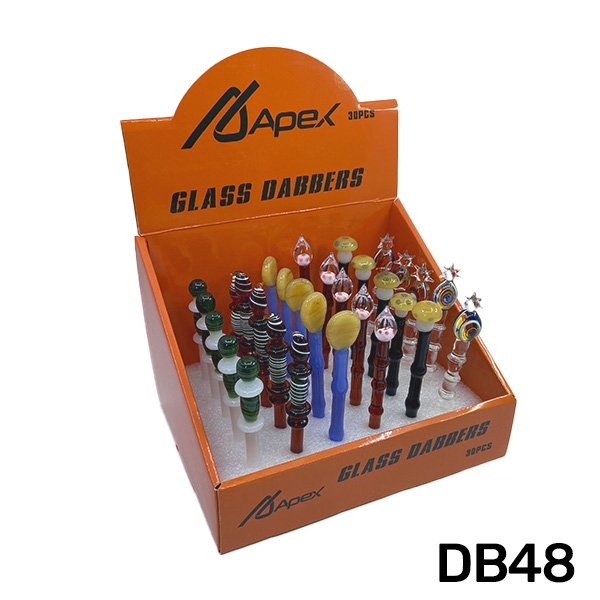 APEX GLASS DABBER 30CT DISPLAY