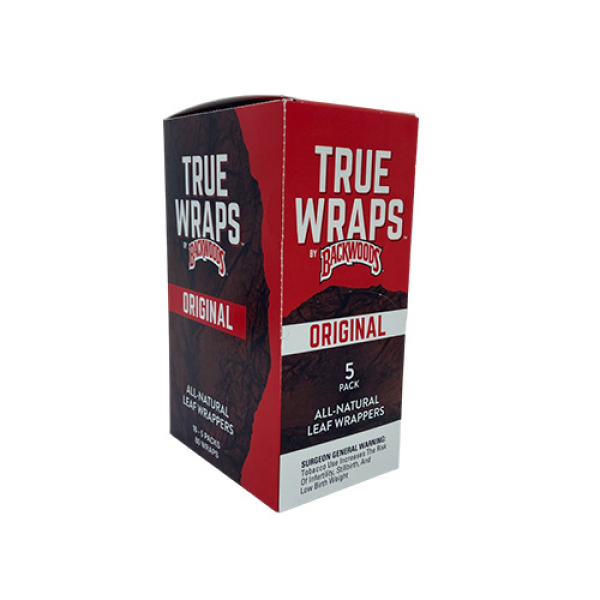 TRUE WRAPS BACKWOOD 16PK/5CT - ORIGINAL LIMITED EDITION