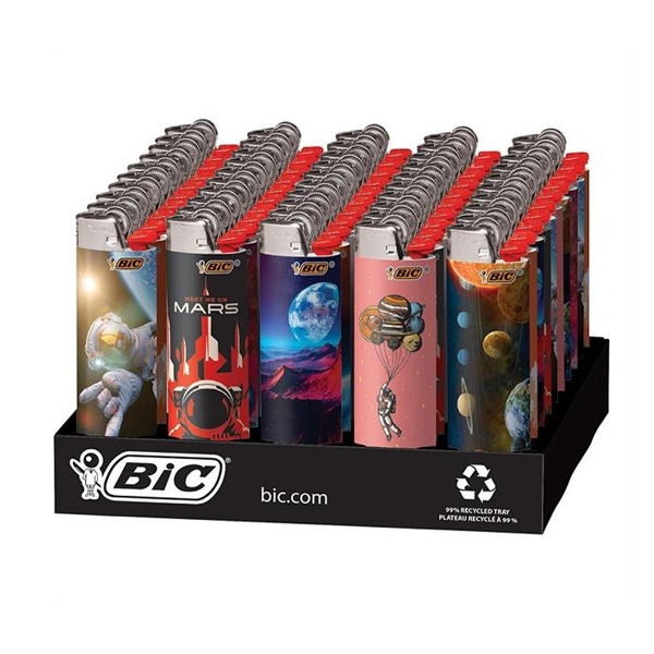 BIC LIGHTER 50PC - OUT OF THIS WORLD