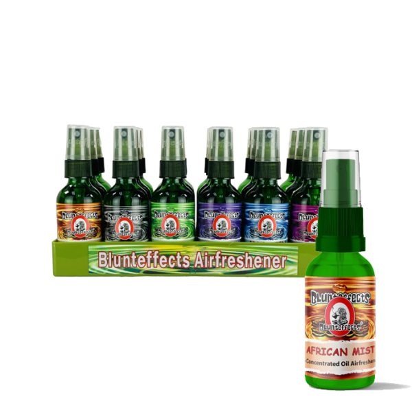 BLUNTEFFECTS SPRAY AIR FRESHNERS DISPLAY 2oz. 18CT