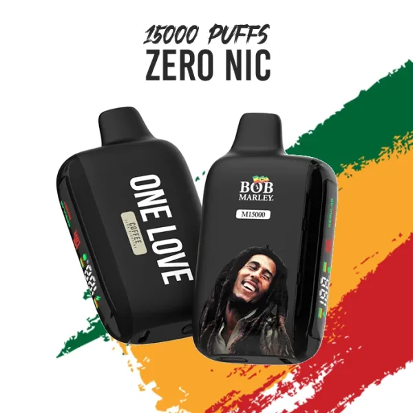 BOB MARLEY DISPOSABLE 15000 PUFFS 5CT