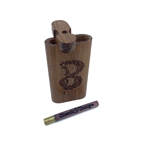 CHEECH & CHONG WOODEN DUGOUT LARGE REGULAR w/ BAT CCTT1