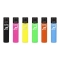 CLIPPER LIGHTERS CKJ11R JET FLAME 48CT - FLUO ON BLACK ASSORTED