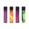 CLIPPER LIGHTERS 48CT - PAINTED NEBULA ASSORTED