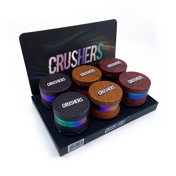 CRUSHERS GRINDERS 63MM 5PCS 6CT DISPLAY GR215