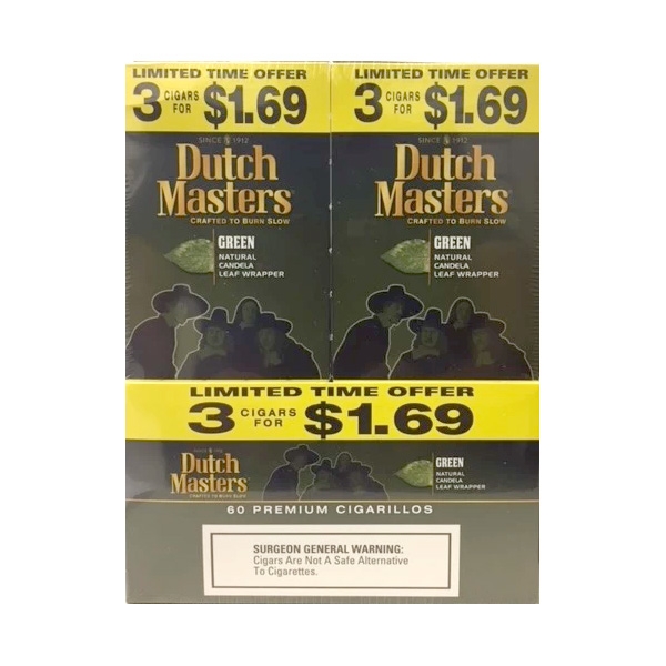 DUTCH MASTERS 3/PK $1.69