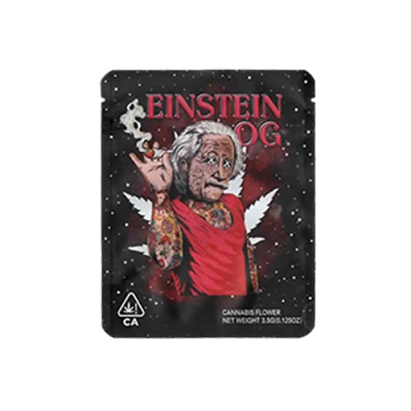 SMOKE PROOF BAGS 50CT - EINSTEIN OG