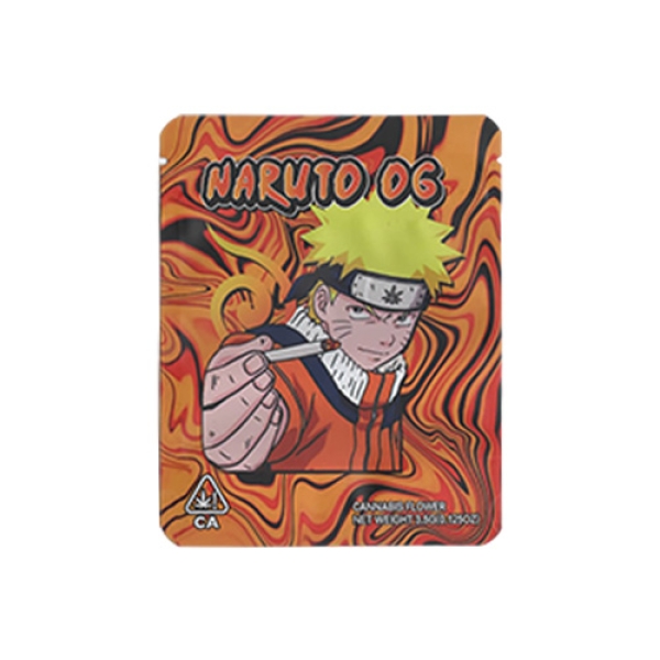 SMOKE PROOF BAGS 50CT - NARUTO OG ORANGE