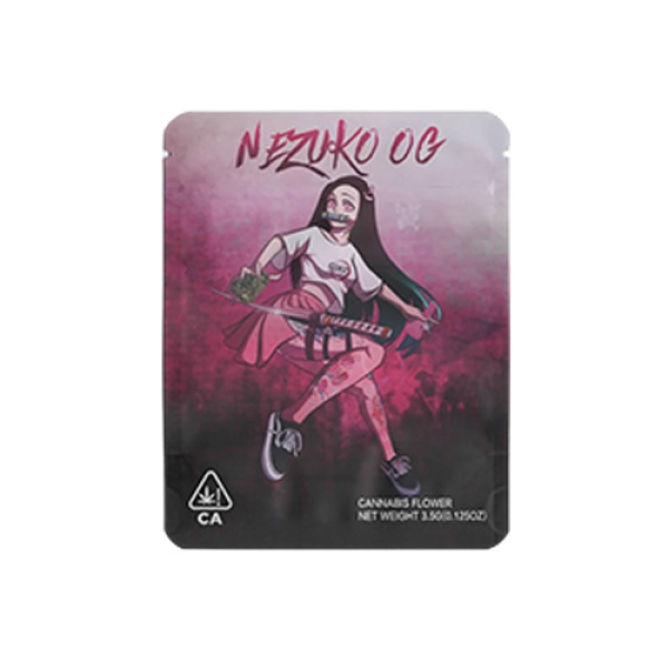 SMOKE PROOF BAGS 50CT - NEZUKO OG