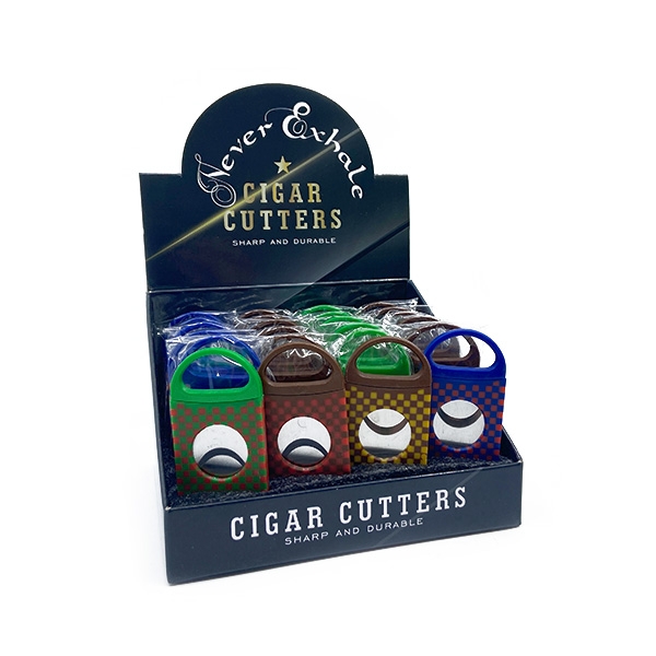 CIGAR CUTTER BRIGHT COLORS 80030 24CT - ASSORTED