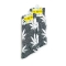 OG TREND SSM12 LEAF PRINT SOCKS 12CT - ASSORTED