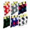 OG TREND SSM12 LEAF PRINT SOCKS 12CT - ASSORTED