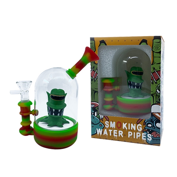 SMOKING WATERPIPE WPY194 / H194-1 WATERWHEEL ALIEN