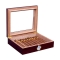 TEAK & CEDAR BROWN HUMIDOR BE101