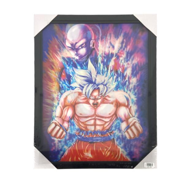 3D POSTER w/ FRAME - GOKU