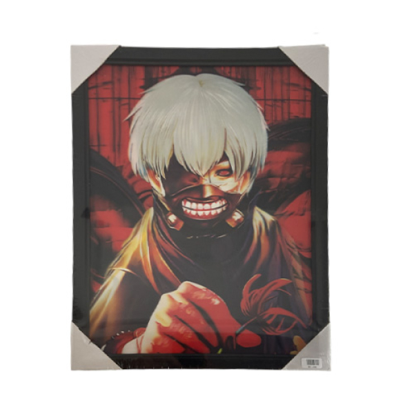 3D POSTER w/ FRAME - KEN KANEKI