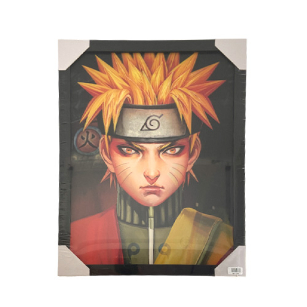 3D POSTER w/ FRAME - NARUTO