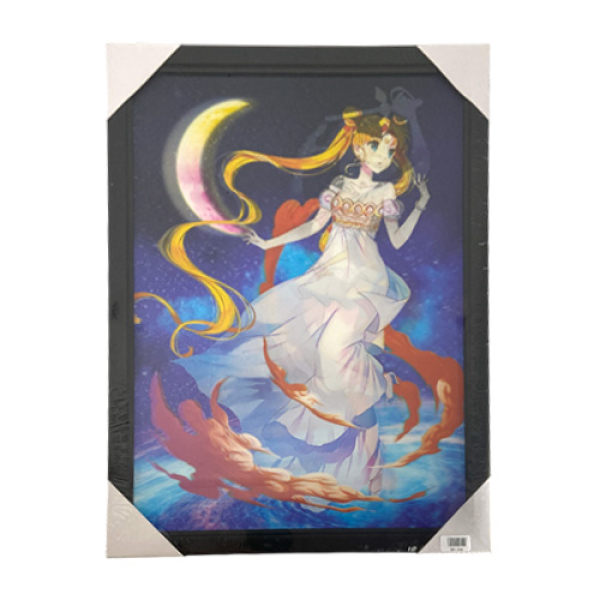 3D POSTER w/ FRAME - SAILOR MOON