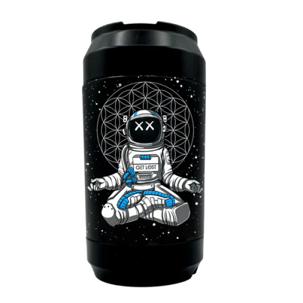 GET LOST 4 IN 1 GALAXY GRINDER JAR - 109 MEDITATING ASTRONAUT