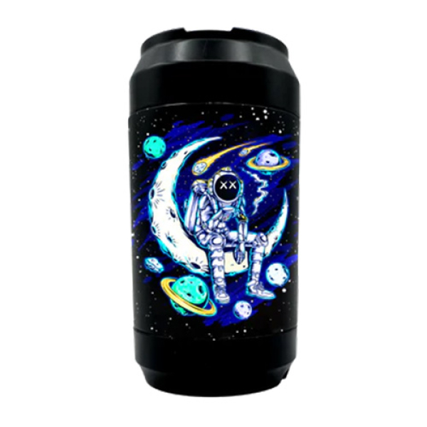 GET LOST 4 IN 1 GALAXY GRINDER JAR - 110 ASTRONAUT SMOKING ON THE MOON