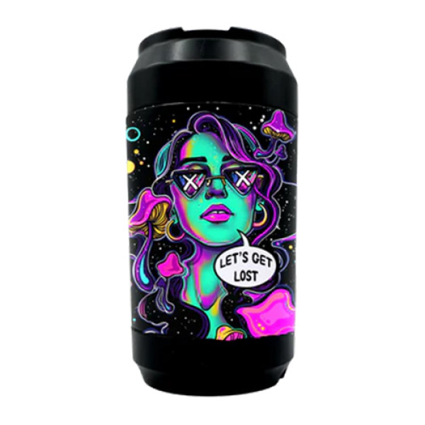 GET LOST 4 IN 1 GALAXY GRINDER JAR - 112 LET'S GET LOST MUSHROOM GIRL