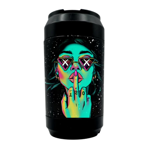 GET LOST 4 IN 1 GALAXY GRINDER JAR - 115 SHHH TATTOOED FINGER