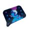 MEDIUM FUNNEL TRAY w/ 3D LID - 002 GALAXY BLUE GIRL SMOKING