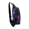 GET LOST PREMIUM SAFFIANO LEATHER SHOULDER BAG - 013 PURPLE GALAXY