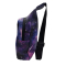 GET LOST PREMIUM SAFFIANO LEATHER SHOULDER BAG - 013 PURPLE GALAXY