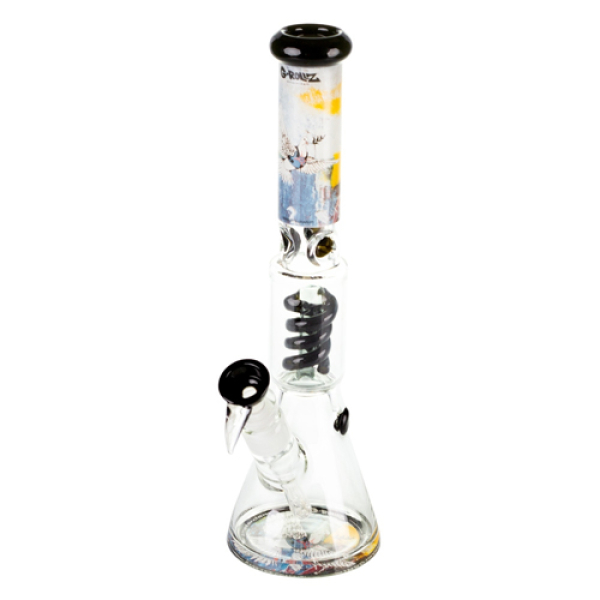 GROLLZ BANKSYS BEAKER BONG BG20113B - BULLETPROOF DOVE