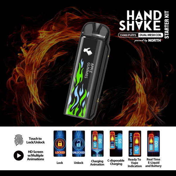 HANDSHAKE 15K REFILLS POD 10PC