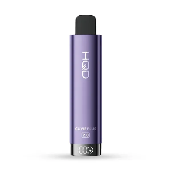 HQD CUVIE PLUS 2.0 9K PUFFS 2% NIC 5CT GRAPE