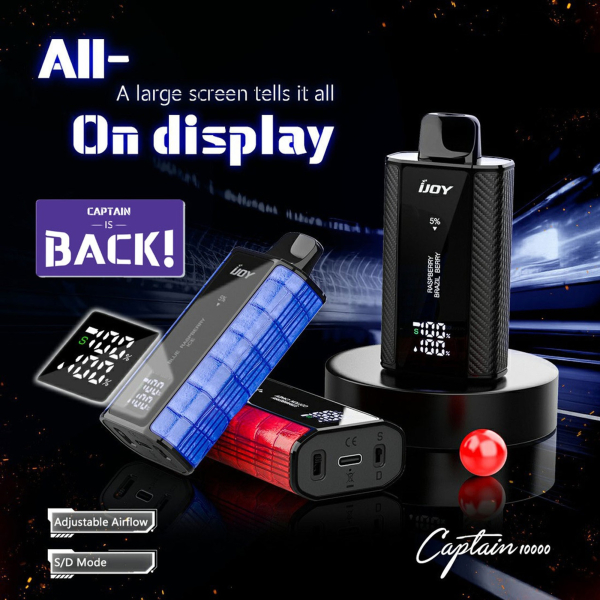 IJOY CAPTAIN 10K DISPOSABLE 5PC