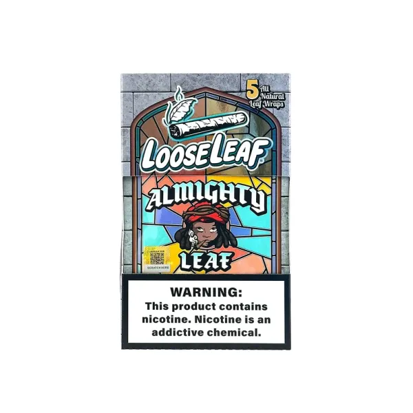 LOOSE LEAF WRAPS 8PK 5CT - ALMIGHTY