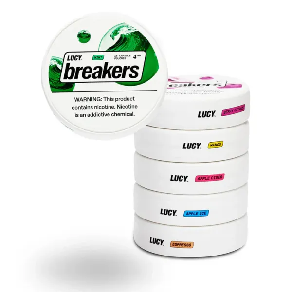 LUCY NICOTINE POUCH BREAKERS 5CT