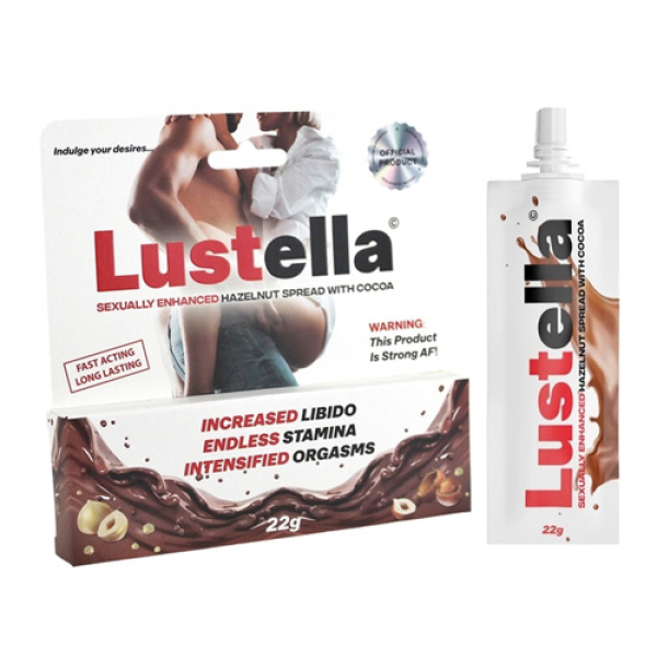 LUSTELLA HAZELNUT COCOA SPREAD - 20CT