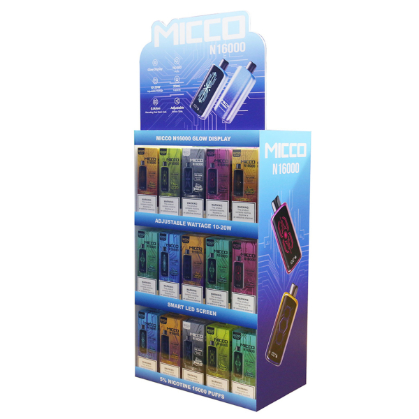 MICCO N16000 16K DISPOSABLE 75CT DISPLAY