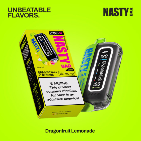 NASTY BAR XL DR20Ki DISPOSABLE 5PC