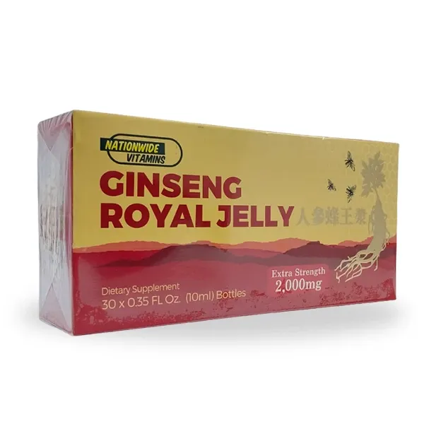 NATIONWIDE KOREAN GINSENG ROYAL JELLY 2000MG 30CT