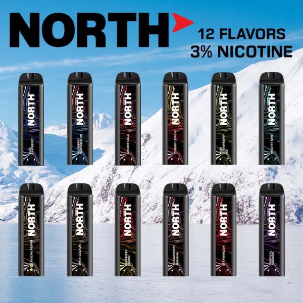 NORTH 5K 3% DISPOSABLE 10PC