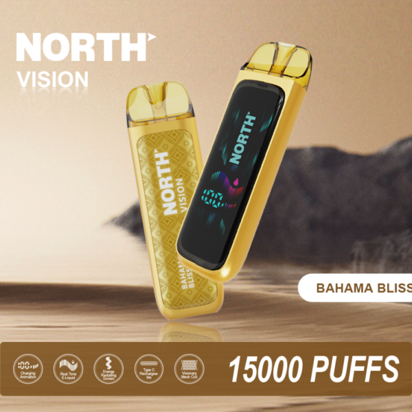 NORTH VISION HABIBI 15K DISPOSABLE 5CT