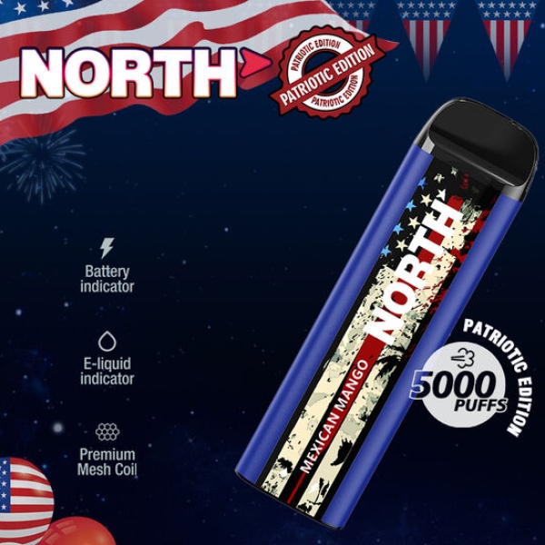 NORTH 5K PATRIOTIC EDITION DISPOSABLE 10PC