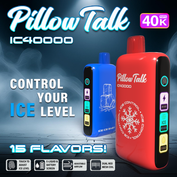 PILLOW TALK ICE CONTROL 40K DISPOSABLE 5PC