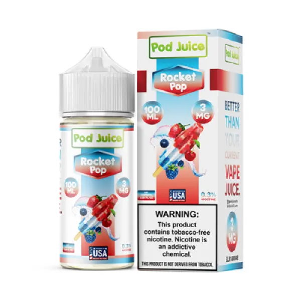 POD JUICE 100ML ROCKET POP