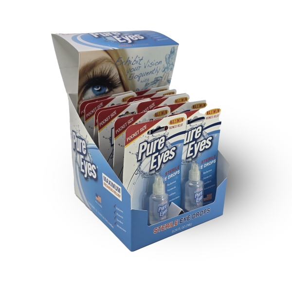 PURE EYES STERILE EYE DROPS 7ML 12CT