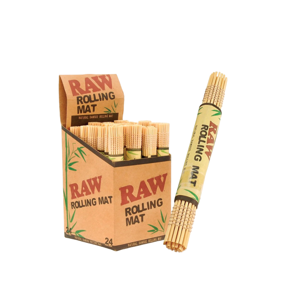 RAW BAMBO ROLLING MATT 24PC