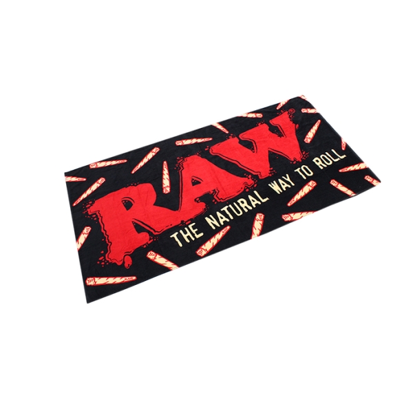 RAW CLASSIC BLACK TOWEL - X LARGE