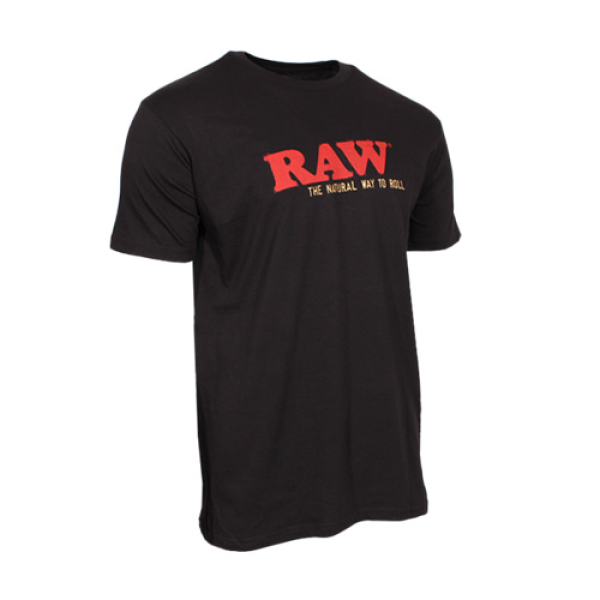 RAW OG BLACK SHIRT RED LOGO