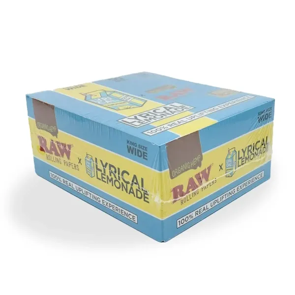 RAW ORGANIC LYRICAL LEMONADE PAPER 50CT